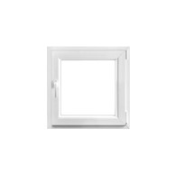 SAMOPEV PVC prozor 70 80x80 D Low.e otkopno/zaokretni 1 krilo UW1,3, bijela