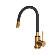 QUADRON Slavina Maggie nano PVD bakar/crna cijev 