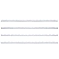 Zidni šiljci, 4 kom, 1 m, pocinčani čelik