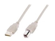 DIGITUS Kabel USB 2.0, USB Type-A/USB Type-B, 1,8 m