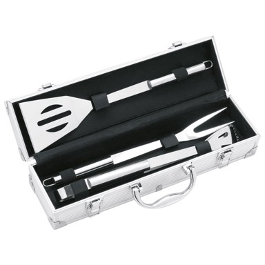 Set za roštilj, u aluminijskom kovčegu