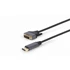 GEMBIRD Adapter CC-DPM-DVIM-4K-6 1.8 m DisplayPort DVI, crni