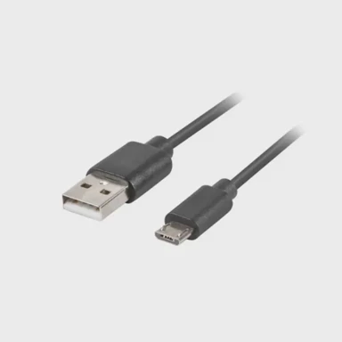 LANBERG Kabel USB 2.0, crni, 1m, Micro-B (M) na A (M), QC