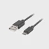 LANBERG Kabel USB 2.0, crni, 1m, Micro-B (M) na A (M), QC