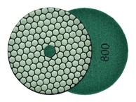 Polirni disk za suho brušenje kamenine, 125 mm, P800