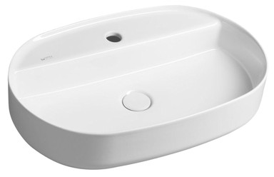 ISVEA INFINITY OVAL Umivaonik, 60x40 cm, nadgradni, keramika, bijela