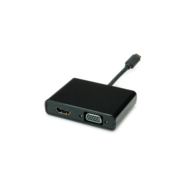 STANDARD Adapter USB-C - VGA/HDMI (M/F)