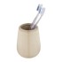 WENKO Bež keramička čaša za četkice za zube Sirmione 
