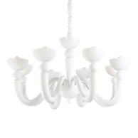 IDEAL LUX Visilica Bon Bon SP8, E14 ID094007, bijela