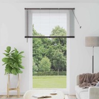 Zavjesa za prozor sa zavjesama 80 x 130 cm, crna