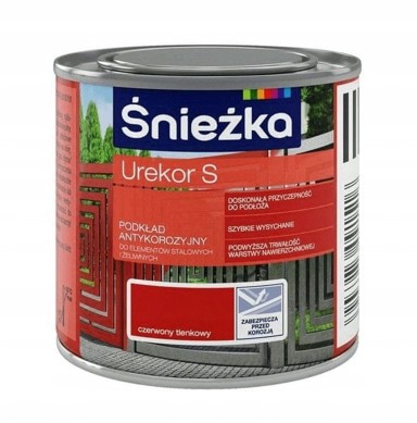 ŚNIEŻKA Urekor S Antikorozivni temeljni premaz za metal, crveni, 0,2 l