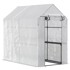 HOMESTAR Staklenik za hodanje s 6 polica 143x143x195 cm, proziran