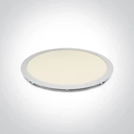 ONE LIGHT Ugradbeni led panel down light slim led/40w/3000k/2520lm/120°/230v fi420 bijeli dm10140f/w/w