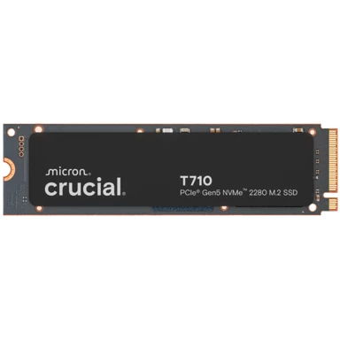 CRUCIAL SSD T710 4 TB, PCIe Gen5 NVMe, M.2 2280, do 14500/13800 MB/s, s hladnjakom