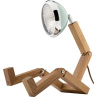 PIFFANY MR. WATTSON Stolna lampa Original Tiffany zelena