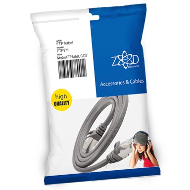 ZED Mrežni FTP kabel FTP 7/1, CAT7, 1.0m
