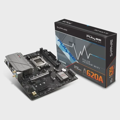SAPPHIRE Matična ploča PULSE A620AM, AM5, 2×DDR5, WiFi