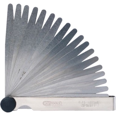 KS TOOLS Mjerne čeljusti, 20 listića, 0,05-1 mm