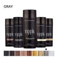 TOPPIK Vlakna za kosu 27,5 g, do 50 nanosa, Grey, siva