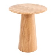 GAZZDA Pomoćni stol Mushroom ø 40 cm okrugli od punog hrasta