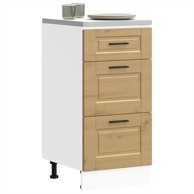 Donji kuhinjski ormarić Porto boja hrasta konstruirano drvo