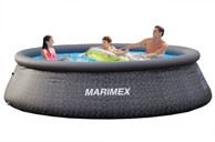 MARIMEX Bazen TAMPA RATAN 366 x 91 cm, bez filtracije
