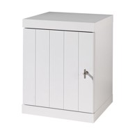 VIPACK Bijeli dječji noćni ormarić Robin širine 44 cm