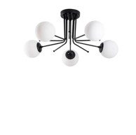 Visilica Daisy 1467, 4xE27, crna