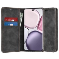 Techsuit Confy Cover preklopna futrola za Honor Magic7 Lite / X9c – crna