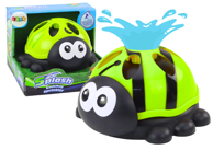 Vrtni prskalica Biedronka vodena fontana zelena