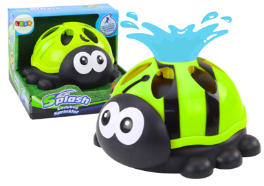 Vrtni prskalica Biedronka vodena fontana zelena