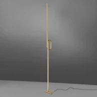 FOSCARINI Stajaća svjetiljka Tobia LED, zlatna