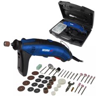 Mini brusilica, 170 W + set pribora 44 kom + kutija