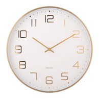 KARLSSON Zidni sat ø 40 cm Elegance Glow