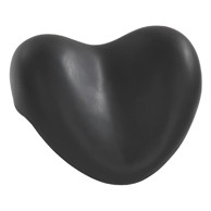 WENKO Crna podloga za kadu Bath Pillow Black, 25 x 11 cm