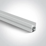 ONE LIGHT Alu profil nadgradni 2m + pc opal diffuser dark light bijeli dm7903/w