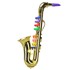 Dječji glazbeni instrument saksofon, zlatni