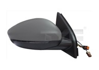 TYC Retrovizor Peugeot 308, lijevi, 13-, električni, grijani, žmigavac