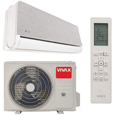 VIVAX H+ Design Silver klima uređaj ACP-12CH35AEHI+Silver R32, 3,81 kW
