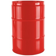 Čelična metalna bačva TH 60 L s 2 i 3/4 čepa, crvena