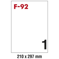 FORNAX Etikete ILK, 210 x 297 mm, 100 listova