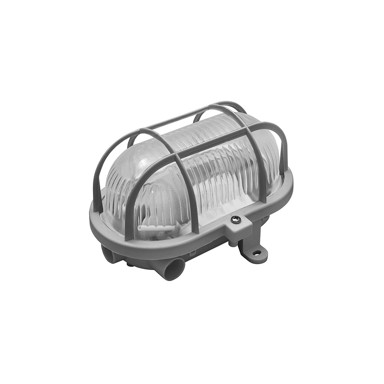 COMMEL Svjetiljka brodska E27, 60W, siva