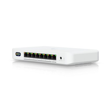UBIQUITI Mrežni preklopnik UDB-Switch, 7 x 2.5G RJ45 + 1 x 10G RJ45, PoE, bijeli