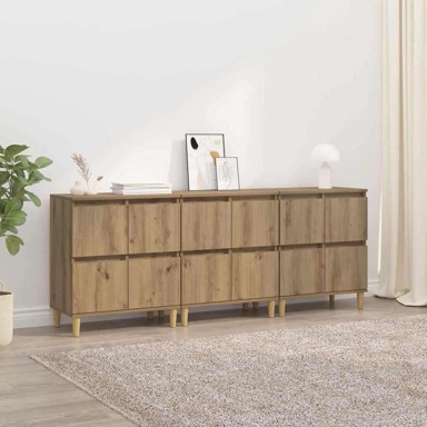 Komode 3 kom 60x35x70 cm od konstruiranog drva