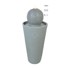 HOMESTYLING Moderna unutarnja fontana s LED rasvjetom, 70 cm