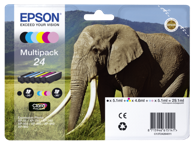 EPSON Tinta za printer ink cartridge Multipack Claria Photo HD BK/C/M/Y/LC/LM T 242 T 2428