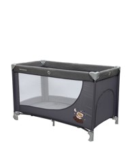 BERTONNE Sklopivi krevetić Sleeping Bear, sivi