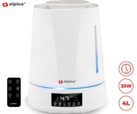 ALPINA Ovlaživač zraka, 4 L, timer, LED rasvjeta, daljinski upravljač