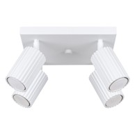 NICE LAMPS Bijela stropna svjetiljka 25x25 cm Gleam 