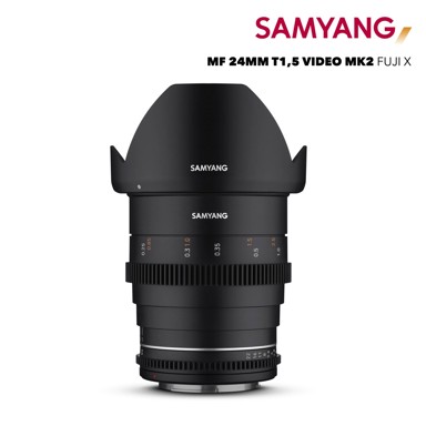 SAMYANG Objektiv MF 24mm T1,5 VDSLR MK2 Fuji X